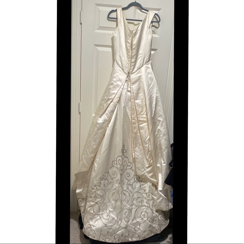 Reem Acra wedding dress